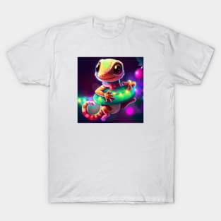 Cute Lizard Drawing T-Shirt